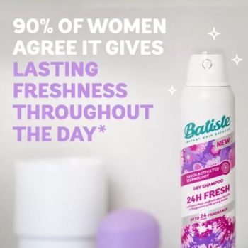 Batiste Touch Activated Technology Dry Shampoo 200ml