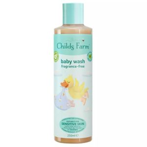 Childs Farm Baby Wash Fragrance Free 250ml