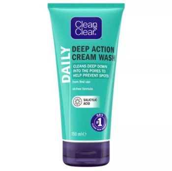 Clean & Clear Deep Action Cream Wash 150m