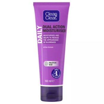 Clean & Clear Dual Action Moisturiser 100ml