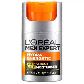 L’Oreal Men Expert Anti-Fatigue Hydra Energetic Mens Moisturiser with SPF 15 and Vitamin C 50ml