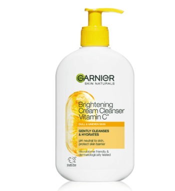 Garnier vitamin c brightening cream cleanser