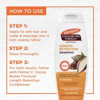 Palmer’s Cocoa Butter Formula Length Retention Shampoo