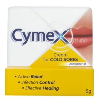 Cymex Cream for Cold Sores | reduce pain | itching | reapir lip