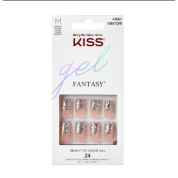 Kiss Gel Fantasy 24 Nails | durable | easy application | salon-quality manicure | press on nails