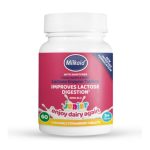 Milkaid Junior Lactase Enzyme Tablets | GLUTEN FREE | VEGEN | IMPROVE CHILD GROWTH | STRAWBERRY |