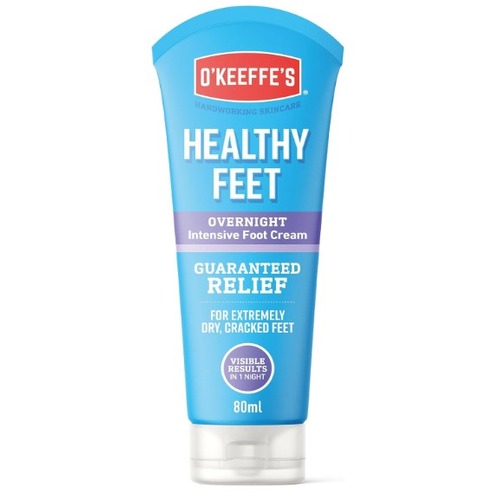 OKKEFES O'Keeffe's for Healthy Feet Overnight Intensive Foot Cream | hydrate | repair | softness | long lasting