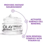 Olay Anti-Wrinkle Firm & Lift Eye Renewal Gel, For Under Eye Puffiness,15ml