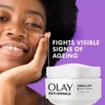 Olay Anti-Wrinkle Firm & Lift Night Cream, For Fine Lines & Wrinkles,50ml