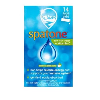 Spatone Liquid Iron Supplement with Vitamin C | OVERALL HEALTH | APPLE FLAVOUR | VEGATERIANS | BOOST ENERGY