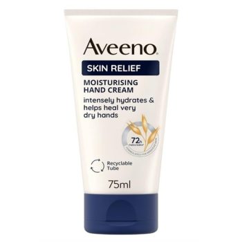 Aveeno Skin Relief Hand Cream 75ml | HYDRATES | SOFTENS | SMOOOTH