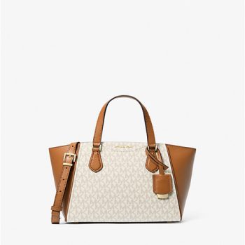 Michael Kors Taryn Small Convertible Crossbody Bag – stylish and versatile with signature logo and leather accents in three color options.