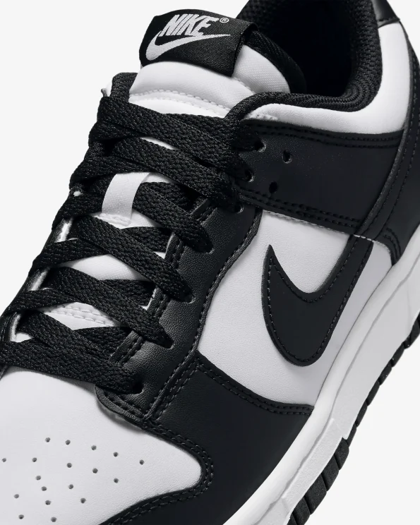 The Nike Dunk Low features a classic low-cut silhouette with premium materials and a durable rubber outsole. Perfect for casual, streetwear, or athletic-inspired looks, it offers lightweight cushioning and timeless style.